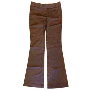 Elie Tahari cotton stretch bootleg flare dress pants